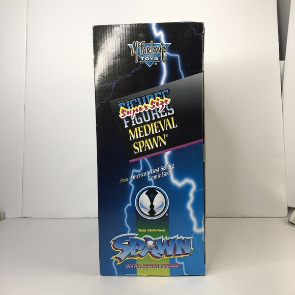 Todd McFarlane's Ultra-Action Figure 12" Super Size MEDIEVAL SPAWN New In Box - Picture 2 of 9